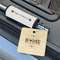 Home State Wood Luggage Tags - Square - Lifestyle