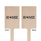 Home State Wooden 6.25" Stir Stick - Rectangular - Double Sided - Front & Back