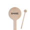Home State 7.5" Round Wooden Stir Sticks - Single Sided