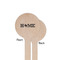 Home State Wooden 7.5" Stir Stick - Round - Single Sided - Front & Back
