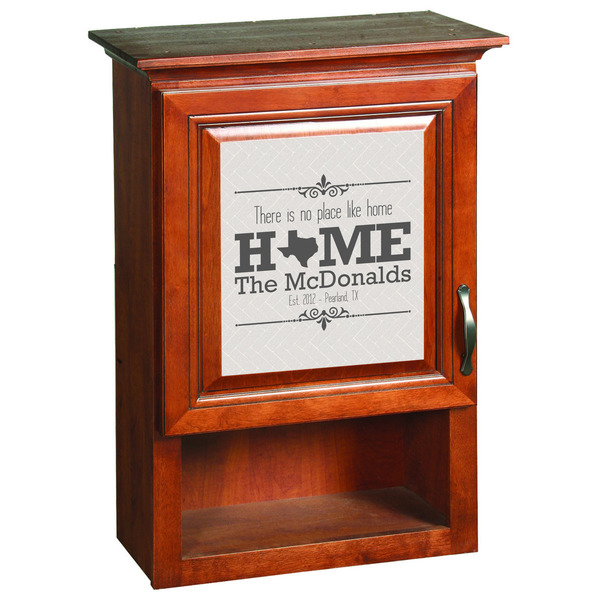 Home State Wooden Cabinet Decal (Medium)