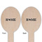 Home State Wooden Food Pick - Oval - Double Sided - Front & Back
