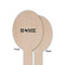 Home State Wooden Food Pick - Oval - Single Sided - Front & Back