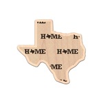 Home State Genuine Maple or Cherry Wood Sticker