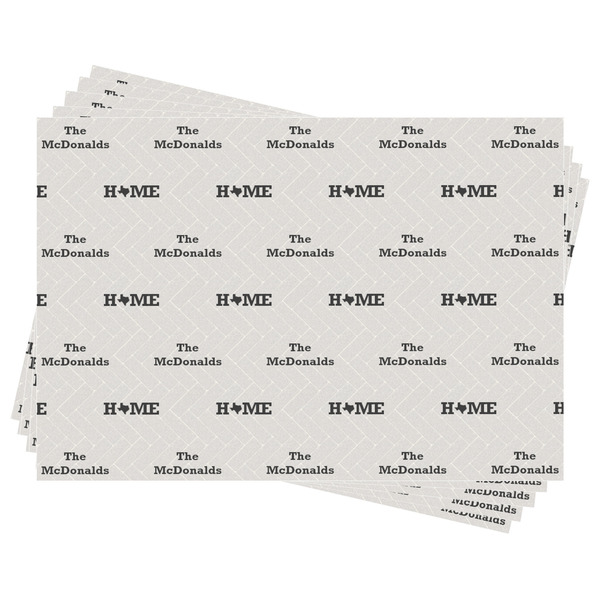 Home State Wrapping Paper - Front & Back - Sheets Approval