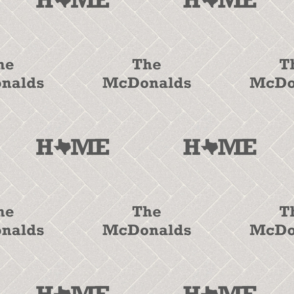 Home State Wrapping Paper Square