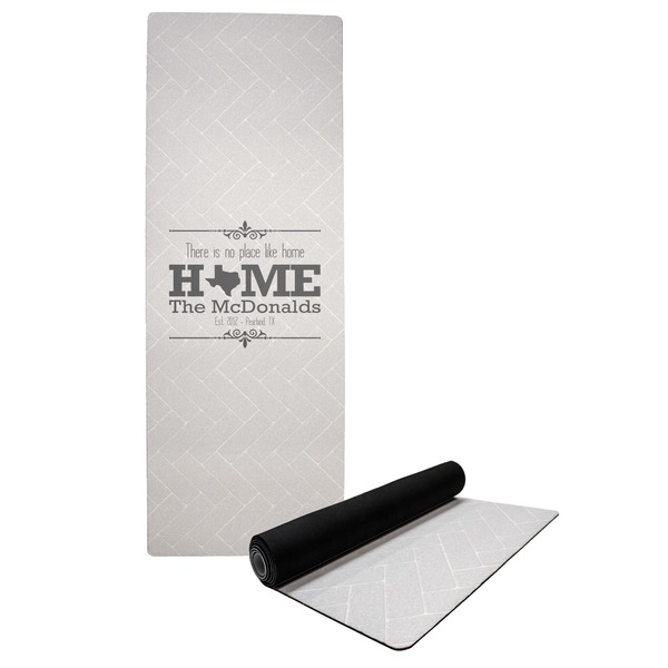 Custom Home State Yoga Mat (Personalized)