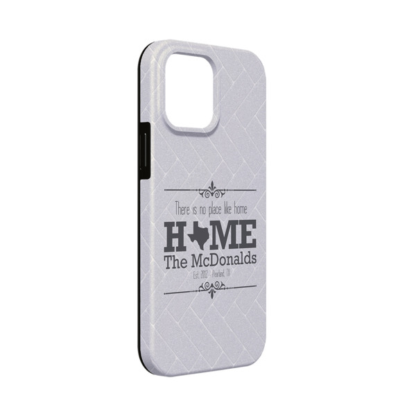 Custom Home State iPhone Case - Rubber Lined - iPhone 13 Mini (Personalized)