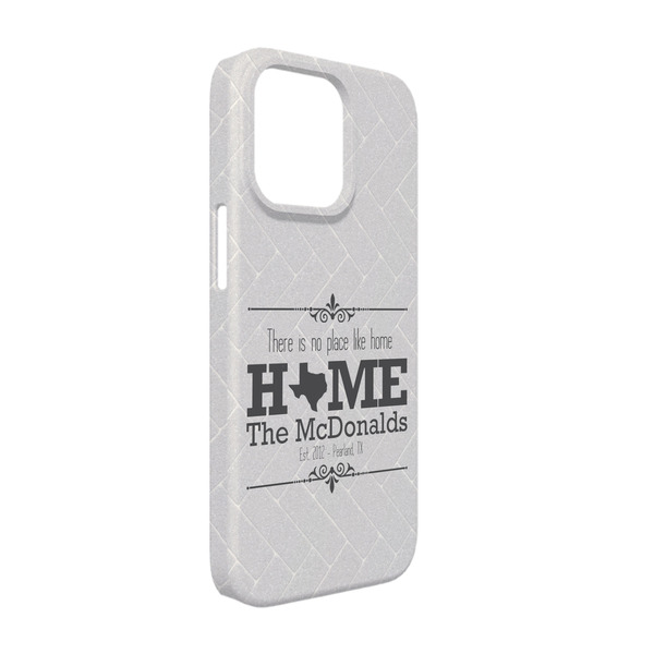 Custom Home State iPhone Case - Plastic - iPhone 13 Pro (Personalized)