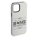 Home State iPhone Case - Rubber Lined - iPhone 15 Pro Max (Personalized)