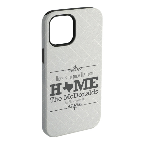 Custom Home State iPhone Case - Rubber Lined (Personalized)