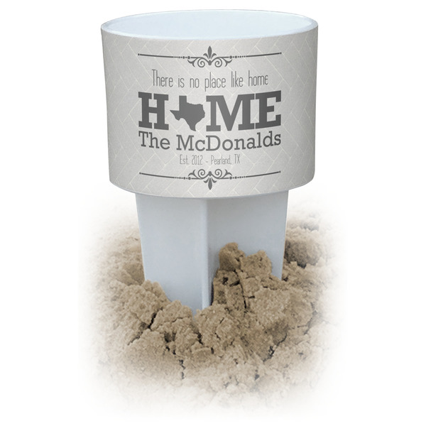 Custom Home State Beach Spiker Drink Holder (Personalized)