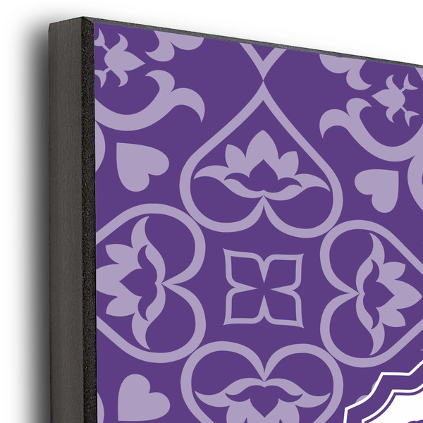 Lotus Flower 11x14 Wood Print - Closeup