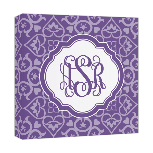 Custom Lotus Flower Canvas Print - 12x12 (Personalized)