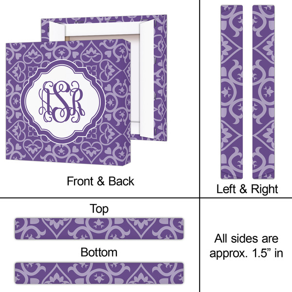 Lotus Flower 12x12 - Canvas Print - Approval