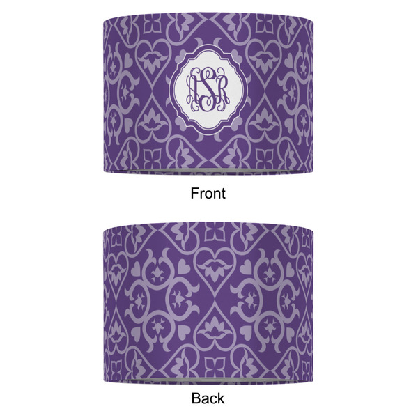 Lotus Flower 16" Drum Lampshade - APPROVAL (Fabric)