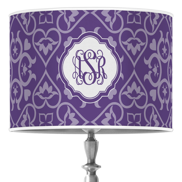 Custom Lotus Flower Drum Lamp Shade (Personalized)
