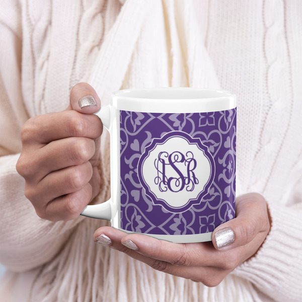 Lotus Flower 20oz Coffee Mug - LIFESTYLE