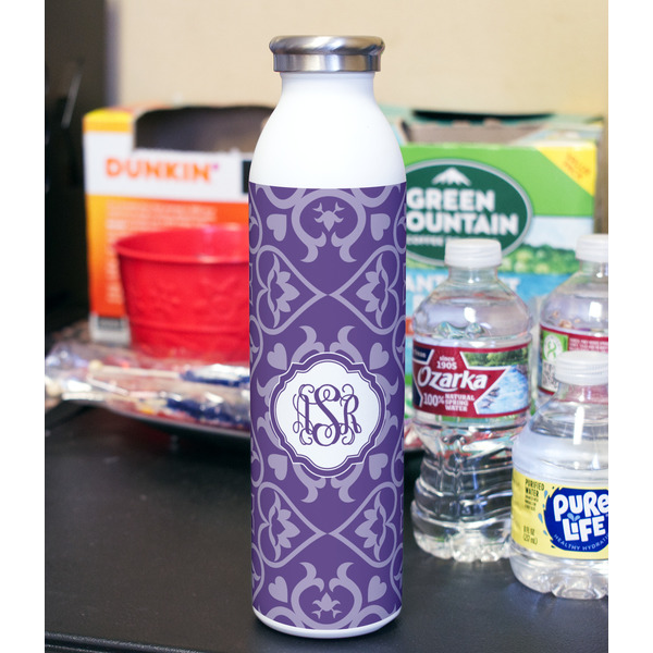 Lotus Flower 20oz Water Bottles - Full Print - In Context
