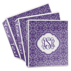 Lotus Flower 3-Ring Binder (Personalized)