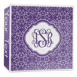 Lotus Flower 3-Ring Binder - 2 inch (Personalized)