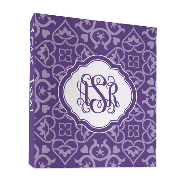 Lotus Flower 3 Ring Binders - Full Wrap - 1" - FRONT