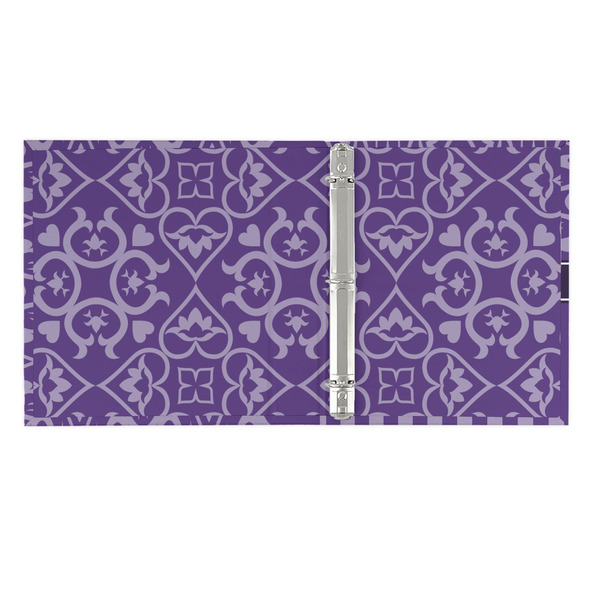 Lotus Flower 3 Ring Binders - Full Wrap - 1" - OPEN INSIDE