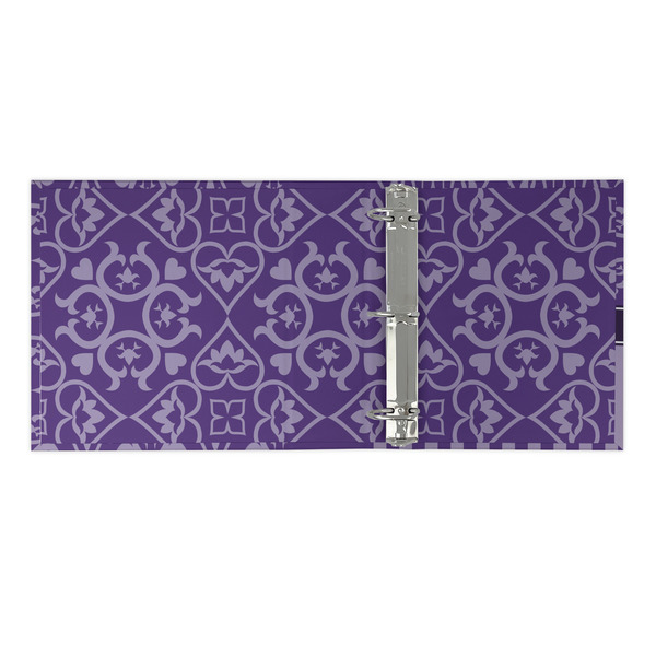 Lotus Flower 3 Ring Binders - Full Wrap - 2" - OPEN INSIDE