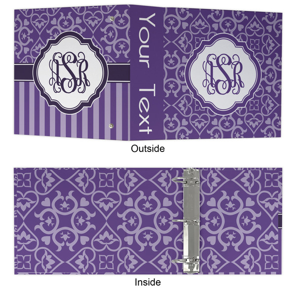 Lotus Flower 3 Ring Binders - Full Wrap - 3" - APPROVAL