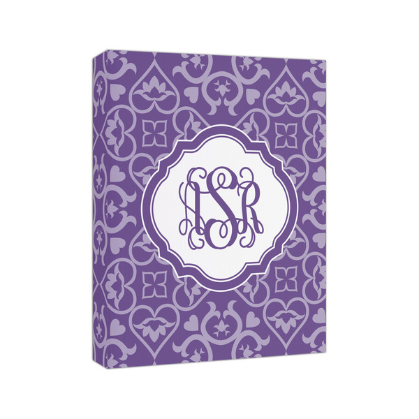 Lotus Flower 8x10 - Canvas Print - Angled View