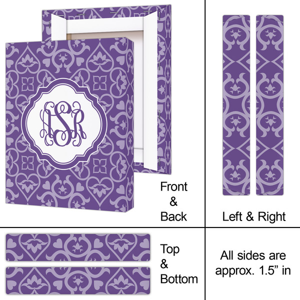 Lotus Flower 8x10 - Canvas Print - Approval