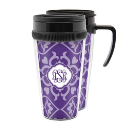 Lotus Flower Acrylic Travel Mug (Personalized)