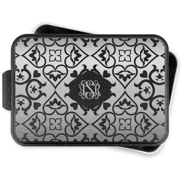 Custom Lotus Flower Aluminum Baking Pan with Lid (Personalized)