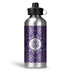 Lotus Flower Water Bottles - 20 oz - Aluminum (Personalized)