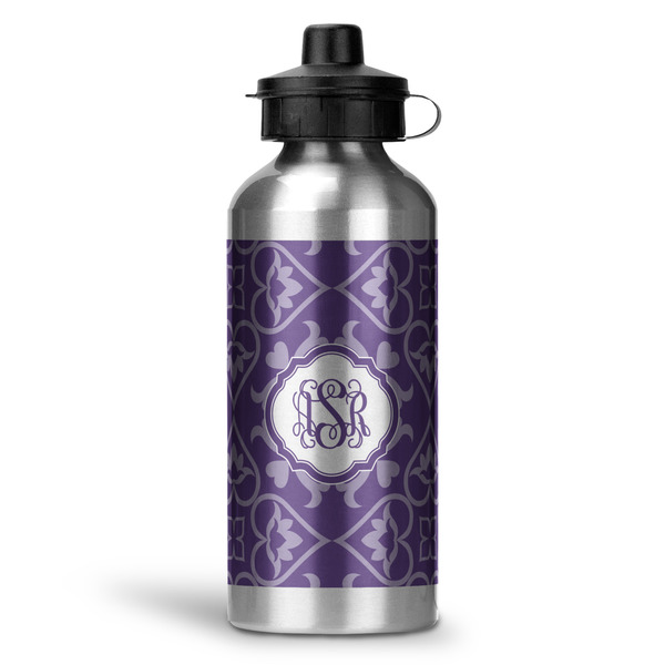Custom Lotus Flower Water Bottle - Aluminum - 20 oz (Personalized)