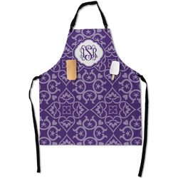 Lotus Flower Apron With Pockets w/ Monogram