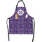 Lotus Flower Apron With Pockets w/ Monogram
