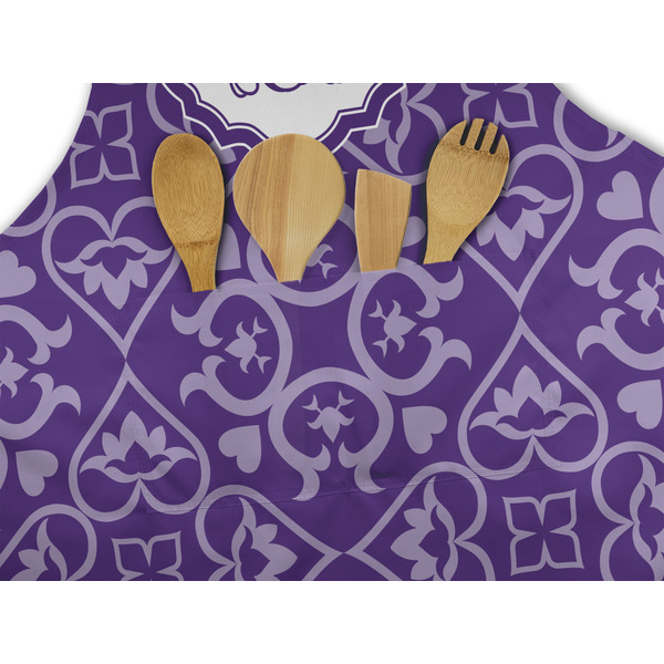 Lotus Flower Apron - Pocket Detail with Props