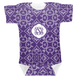 Lotus Flower Baby Bodysuit 0-3 w/ Monogram