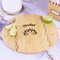 Lotus Flower Bamboo Cutting Board - In Context