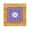 Lotus Flower Bamboo Trivet with Ceramic Tile Insert (Personalized)