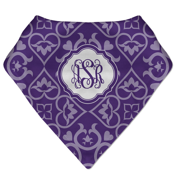 Custom Lotus Flower Bandana Bib (Personalized)