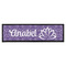 Lotus Flower Bar Mat - Large (Personalized)