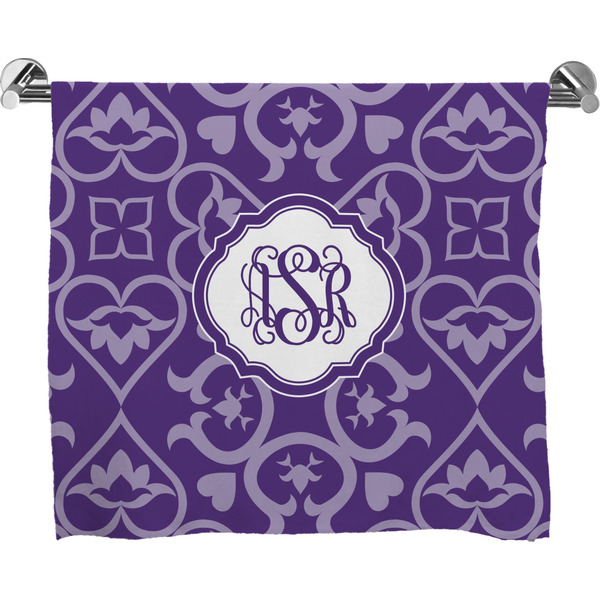 Custom Lotus Flower Bath Towel (Personalized)