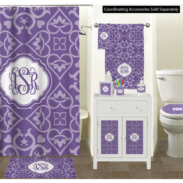 Lotus Flower Bathroom Scene