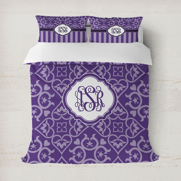 Custom Lotus Flower Duvet Cover Set - Full / Queen (Personalized)