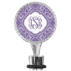 Lotus Flower Wine Bottle Stopper (Personalized)