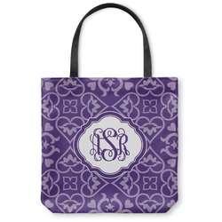 Lotus Flower Canvas Tote Bag (Personalized)