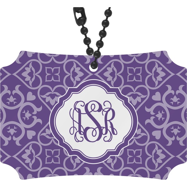 Custom Lotus Flower Rear View Mirror Ornament (Personalized)