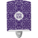 Lotus Flower Ceramic Night Light (Personalized)